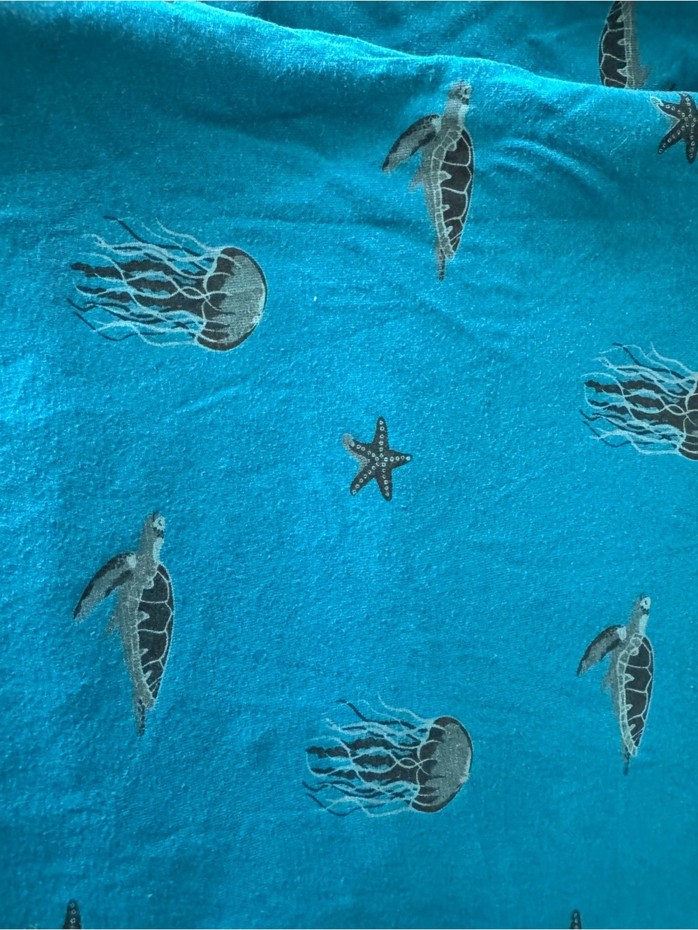 Kyte BABY Turquoise Sea Creature Sheet